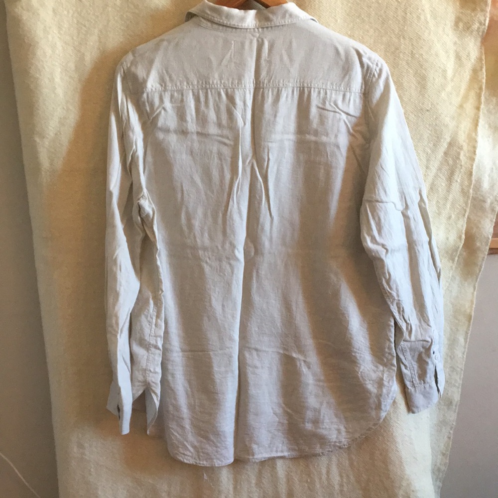 Babaton Linen Button Down Shirt - Picture 7 of 7
